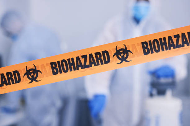 Professional Blood Cleanup technician working in Scotland, SD